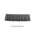 thumbnail image 3 of MTBLYS Elastic Pleated Bed Skirt Non-Slide Design Polyester Hotel Style Drooping Bed Skirt 1-Pack for Home Hotel Spring Mattress Use, 3 of 6