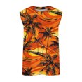 thumbnail image 5 of EGNMCR Débardeurs Homme Nouvelle Mode Décontractée Débardeur Sans Manches pour Homme Col Rond Imprimé Hawaïen Sport Col Rond, 5 of 5