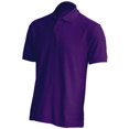 thumbnail image 2 of Basico Polos (Violet) à Col pour Femmes 100 % Coton Manches Courtes Polos de Golf pour Hommes, 2 of 3