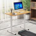 thumbnail image 4 of Gymax Bureau Debout Électrique Réglable pour Ordinateur avec Anticollision Naturel, 4 of 10