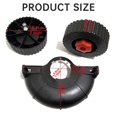 thumbnail image 3 of Garoy Roues pour Weed Eater,Accessoire de Roue pour Taille-Bordures,Accessoire de Roues Weed Eater,Accessoire de Roue pour Désherbeur,Marche derrière la Taille-Bordures,Accessoire de Roues pour Wacker à Weed,Accessoires Weed Eater, 3 of 9