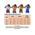 thumbnail image 2 of Sexy Dance Drawstring Gradient Mini Dress For Women Summer Beach Boho Sleeveless Short Sundress, 2 of 5