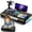 BK1, variant on DJ Mixer Table For Kids Ages 3 4 5 6 7 8 Musical Toys With Piano Keys DJ Turntable Reaction Music Games Bluetooth Musical Instruments For Kids