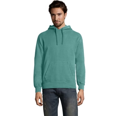 Hanes Mens Big ComfortWash Garment Dyed Fleece Hoodie Sweatshirt, M