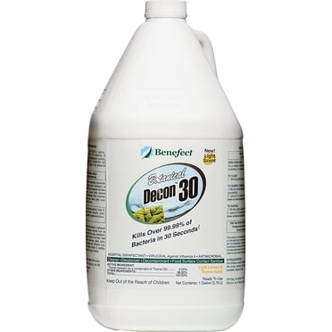 Benefect Nettoyant Désinfectant Botanique Decon 30 - 4 Litres
