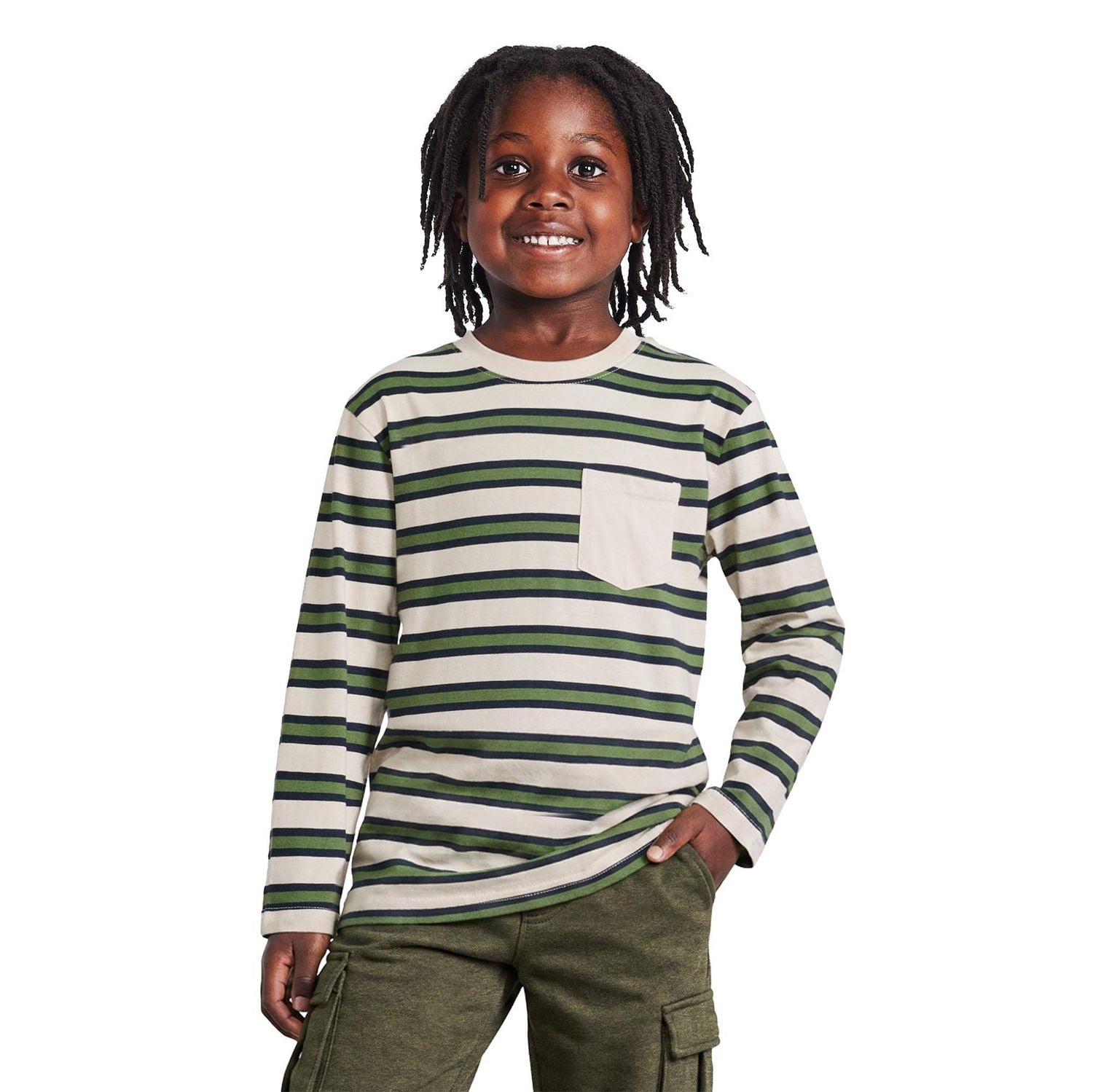George Boys' Oversized Long-Sleeve T-Shirt