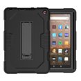 thumbnail image 2 of Pour Kindle Fire HD 8 2020 Tablette Funda Enfants Sécuritaire Robuste Silicone Étui Rigide pour Kindle Kindle Fire HD8 Plus 2020 Étui Noir, 2 of 6