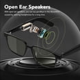 thumbnail image 4 of Open Ear Smart Glasses, , IP5 Waterproof, Two Microphones, Voice Control, BT 5.3, Unisex Smart Sunglasses, 4 of 8