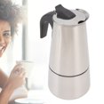 thumbnail image 4 of Portable Stainless Steel Moka Pot For Home And Outdoor Camping, Electric Coffee Maker With  Material, 4 of 8