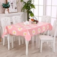 thumbnail image 4 of PEVA Film Composite Tablecloth for Round and Rectangular TV Cabinet Mats Ideal for Square and Coffee Tables, 4 of 4
