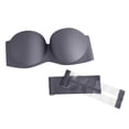 thumbnail image 2 of Qertyioot Strapless Bras for Women,Stretch Plus Size,Comfort Wireless Bra, 2 of 9