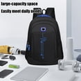 thumbnail image 3 of Birdeem Large Capacity Laptop Backpack for Men,Lightweight Travel Backpack with Multiple Compartments,Durable Plastic Backpack for Commuting and Hiking,18.1 X 12.6 X 7.5 Inches, 3 of 9