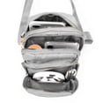 thumbnail image 4 of Body Bag Women Nylon, Ladies Purse Mini 3 Layer Zipper Shoulder Wallet Bag, Compact Portable, Adjustable Straps, Multifunctional As Shoulder Crossbody Bag, For Daily Outings, 4 of 6