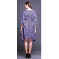 thumbnail image 2 of Bimba Kaftan de Plage à Fleurs, Paréo de Bikini, Robe Midi pour Femmes, Caftan Court - P-L, 2 of 5
