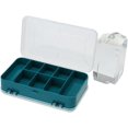 thumbnail image 3 of Woeilo Plastic Tool Box Case Double-Side Green Small Components Tool Storage Box Green, 3 of 5