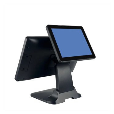 Caisse Enregistreuse à Écran Tactile POS de 15,6 Pouces avec Support Pliable I5 Gen4 8G 128G, Interfaces Riches, Moniteur, Affichage LED Numérique, Facile à Utiliser