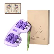 Portable Massage Roller Three Massage Techniques To From Plantar Fasciitis Tight Muscles And Aching Feet And Improved Circulation Massage Yoga Wheel Cork 18 Yoga Mat Yoga Mat And Cork Rubber Gasket