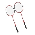 thumbnail image 2 of LEIJIAER Raquette de Badminton Offensive en Alliage de Fer Légère Prise Confortable Sports Raquette de Badminton Rouge, 2 of 14