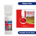 thumbnail image 1 of Meitianfacai Water-Based Rust-Proof Metal Paint with Built-in Brush, 180ml Easy Application Coating for DIY Projects, Environmentally Friendly Protective Finish for Various Metal Surfaces (Red), 1 of 5