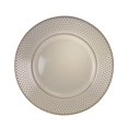 thumbnail image 5 of Elama Market Finds Ensemble de Vaisselle en Grès Rond de 16 Pcs, Blanc Gaufré, 5 of 5