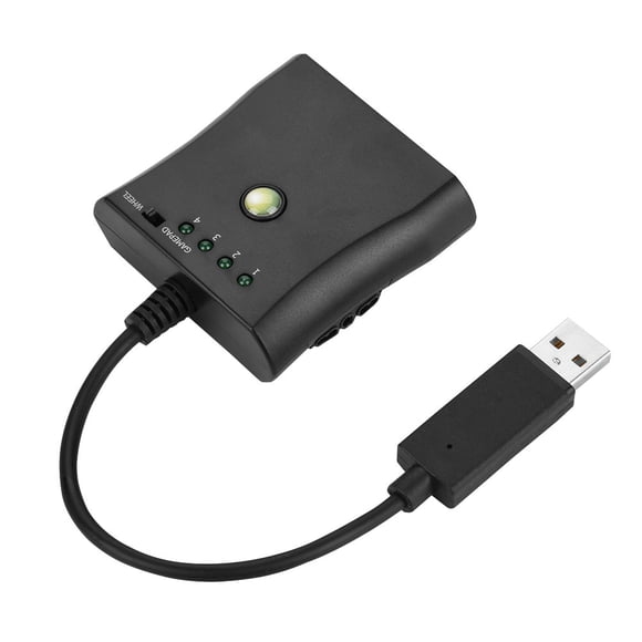 Adaptateur Convertisseur de Câble pour Manette P vers pour Xbox, Adaptateur Universel Convertisseur de Câble PSP vers Manette Xbox PC Adaptateur USB Convertisseur de Câble Cordon Esthétique Épurée