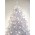 thumbnail image 2 of 8 Foot Pre-lit Sparkling White Christmas Tree, 2 of 5