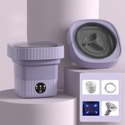 PEONAVET Mini Washing Machine Mini Washing Machine Folding and Dehydrating Mini Washing Machine with Large Capacity and Portable Washing Machine