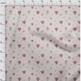 thumbnail image 4 of oneOone Silk Tabby Ivory Fabric Floral Sewing Craft Projects Fabric Prints By Yard 42 Inch Wide, 4 of 4