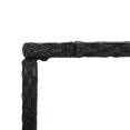 thumbnail image 3 of vidaXL Bar Table with Glass Top Black 110x70x110 cm Poly Rattan, 3 of 4
