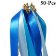 thumbnail image 1 of Bangcool 50PCS Ruban Baguettes Ruban Coloré Décoratif Bâtons Faveurs Fête de Mariage, 1 of 2