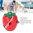 thumbnail image 3 of Wooden Threading Toy, Eat  Safe Learning Educational Toys For Kids Toddlers Boys Girls, 3 of 8