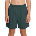 thumbnail image 1 of Elastic Waist Shorts for Kids Solid Color Casual Sport Shorts 3 Pc, 1 of 8