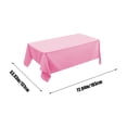 thumbnail image 3 of SPOORYYO Disposable Tablecloths for Parties, Picnics, and Events - 54x72 Inches, Strong Stain Resistance, Easy Cleanup, Available in Multiple Colors, 3 of 6