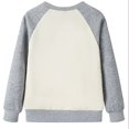 thumbnail image 3 of Cowsor Chandail à Col Rond pour Garçons et Filles, Chandail Colorblock à Manches Longues, Hauts Unis Décontractés, 3 of 4