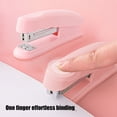 thumbnail image 4 of Maplenight ABS Stapler Compact Portable Office Student Stationery Macaron Colored Medium Size 50 Sheets Capacity, 4 of 6