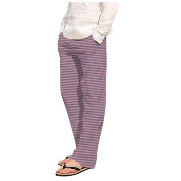 Plebaso Pantalon de Détente pour Hommes Taille Élastique Pantalon de Pyjama Confortable Imprimé Vêtement de Nuit Pantalon Décontracté avec Poches