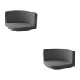 thumbnail image 4 of kurtrusly Trilateral Chair Covers Wide Application And Strong Elastic Chair Protection Made Easy Polyester Cover Chairs Decoration darkgray 2Set, 4 of 6