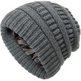 thumbnail image 1 of LinYooLi Bonnet Tricoté pour Femmes, Bonnet d'Hiver Doux et Chaud, 1 of 5