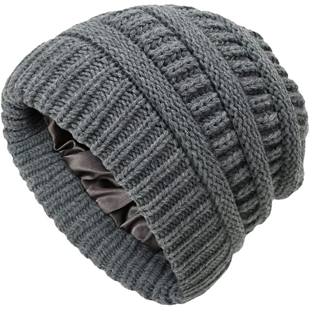 LinYooLi Bonnet Tricoté pour Femmes, Bonnet d'Hiver Doux et Chaud