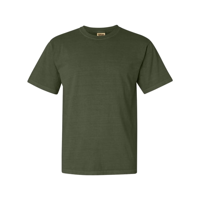 Comfort Colors T-Shirt Épais Teint en Pièce, TG, Chanvre