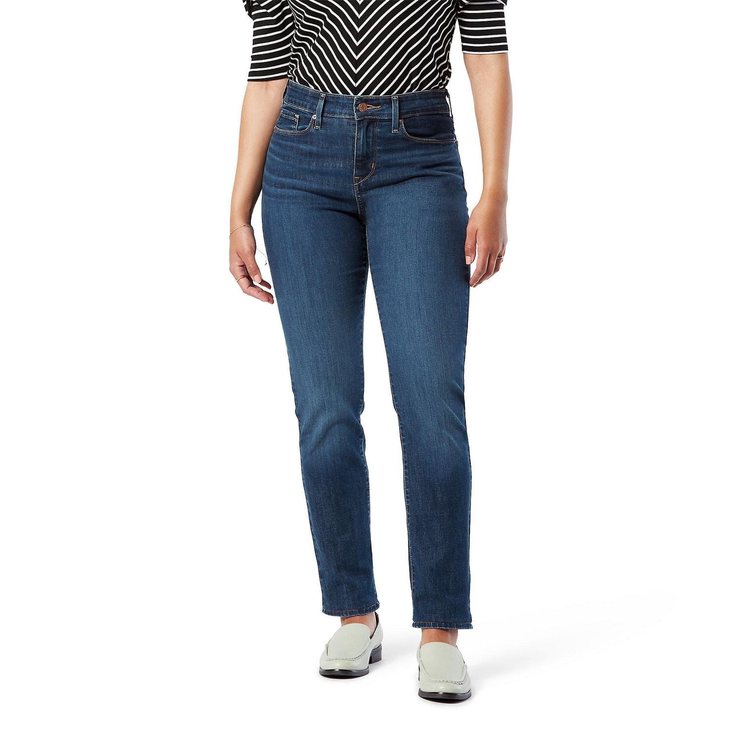 Levi Strauss SignatureMC Jean mi-taille droit pour femme