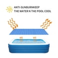 thumbnail image 2 of Blue Solar Pool Cover  Swimming Pool Cover Blue Solar Pool Covers Swimming Pool Cloths Solar Cover For Home, 2 of 8