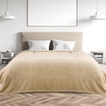 thumbnail image 1 of MARNUR Electric Heated Blanket Queen Size 84''x90'', Fast Heating with Dual Controllers, 10 Heating Levels, 10H Timer, Preheat Function - Beige, 1 of 13