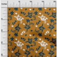 thumbnail image 1 of oneOone Viscose Jersey Orange Fabric Florals Craft Projects Decor Fabric Printed By The Yard 60 Inch Wide, 1 of 4