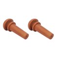 thumbnail image 4 of Embout de Queue de Violon, 2 Pcs Embout de Queue de Violon en Bois de Jujube Accessoires d'Instrument de Musique, 4 of 6