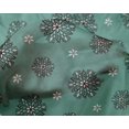 thumbnail image 4 of oneOone Silk Tabby Fabric Floral Block Print Fabric By The Yard 42 Inch Wide, 4 of 4