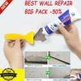 thumbnail image 1 of Yhmxh Kitchen Gadgets Kitchen Essentials Wall Crack Repair Cream Non-corrosive White Kitchen Aid Attachments Kitchen Accessories for Home Kitchen Camping, 1 of 8