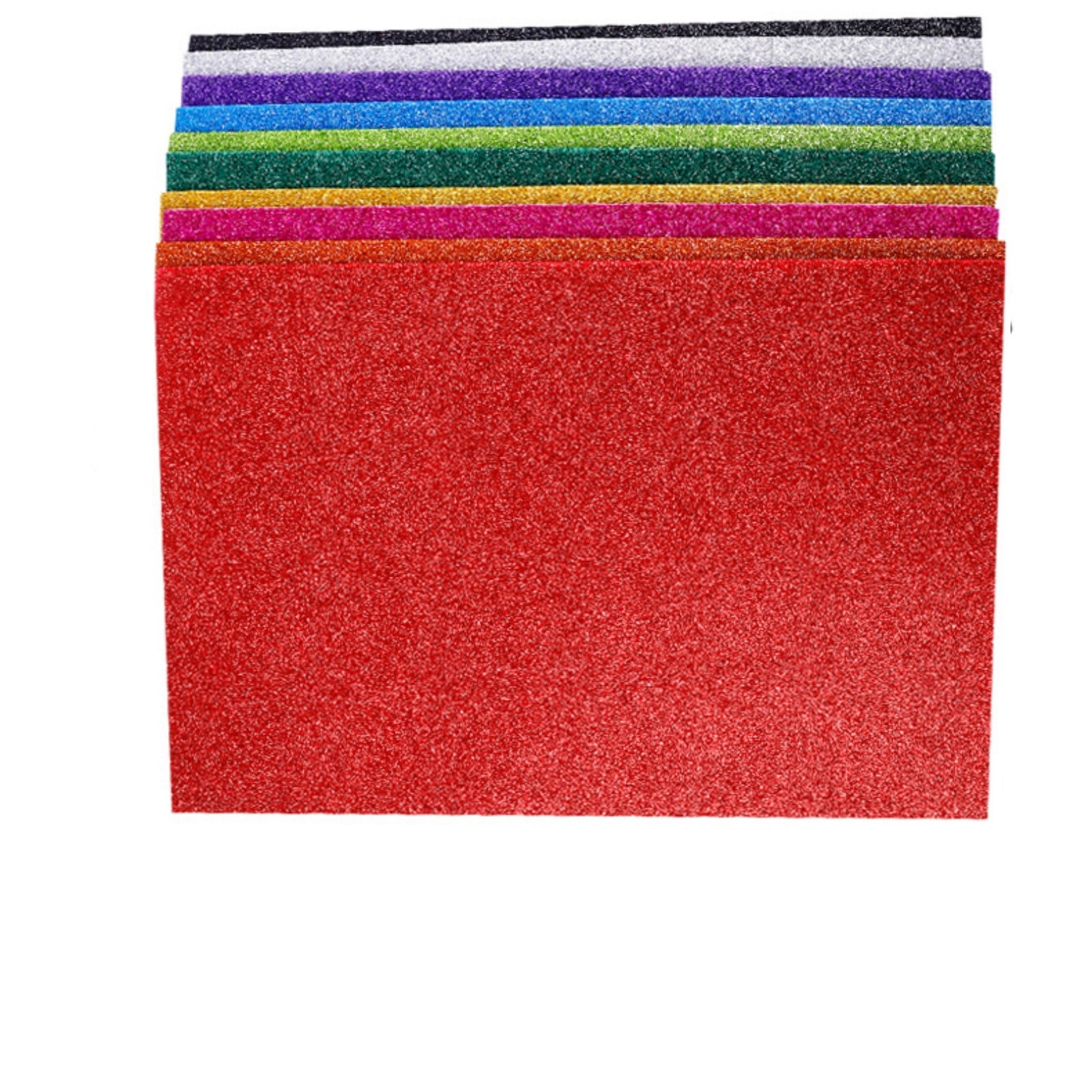 Metallic Glitter Cardstock Paper for Scrapbooking Invitations Cards and DIY Craft Projects & Craft & Stationery 10PCS