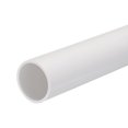 thumbnail image 1 of Unique Bargains PVC Rigid Round Pipe 28mm ID 32mm OD 20cm/8' Length White High Impact for Water Pipe, Crafts, Cable Sleeves, 1 of 6