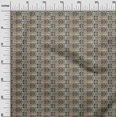 thumbnail image 2 of oneOone Cotton Flex Fabric Stripe|Leaves & Floral Block Printed Craft Fabric BTY 40 Inch Wide, 2 of 4